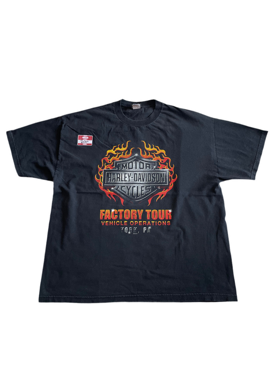 2010 harley-davidson factory tour tee