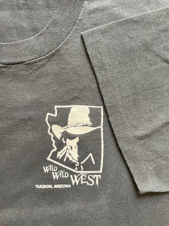 Wild wild west single-stitched tee