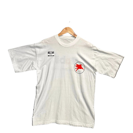 Mobil white vintage Tshirt