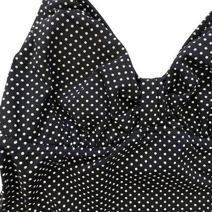 Polka dot tankini top