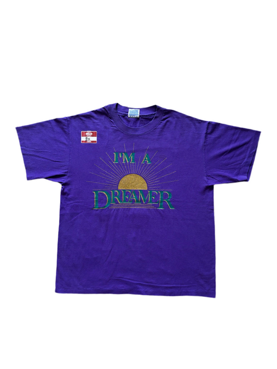 Single-stitched I’m a dreamer tee