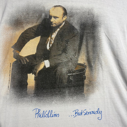 Vintage Phil Collins But Seriously World Tour Graphic T-Shirt