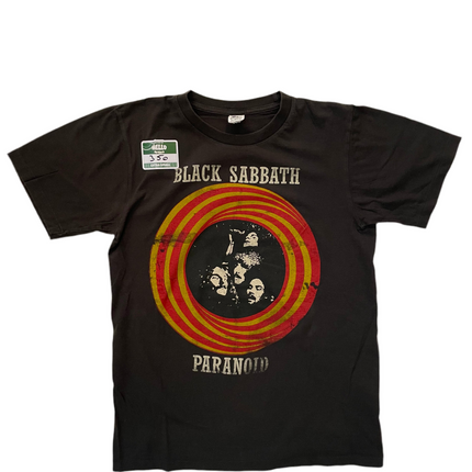 90s single-stitched black sabbath paranoid tee