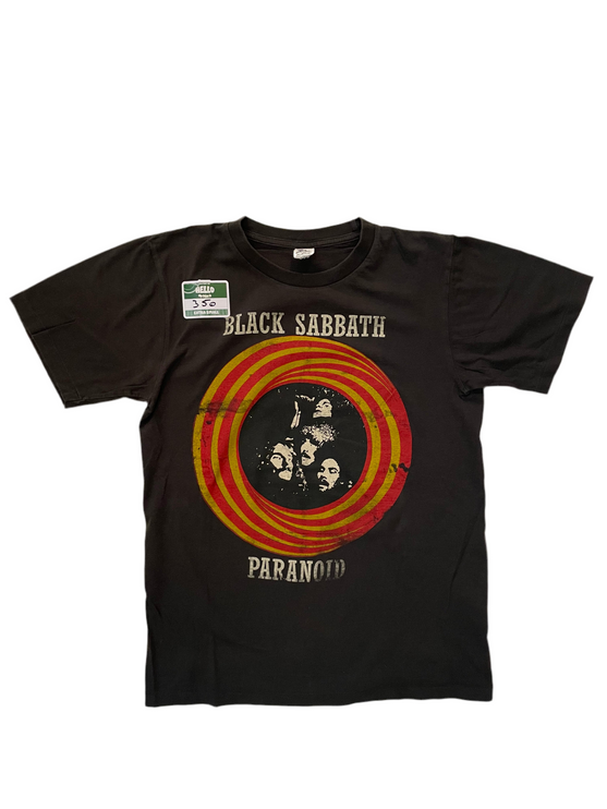 90s single-stitched black sabbath paranoid tee