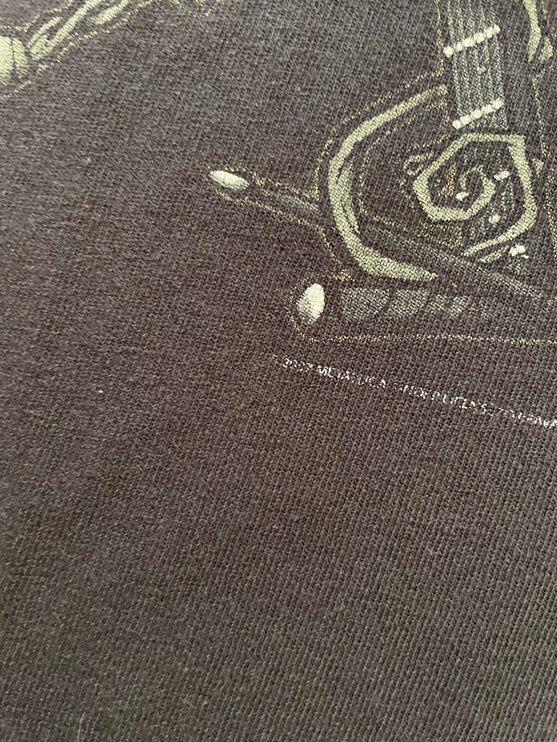 2007 rare metallica tee