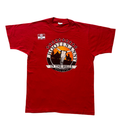 Single-stitched Hootinanny In The Hills tee