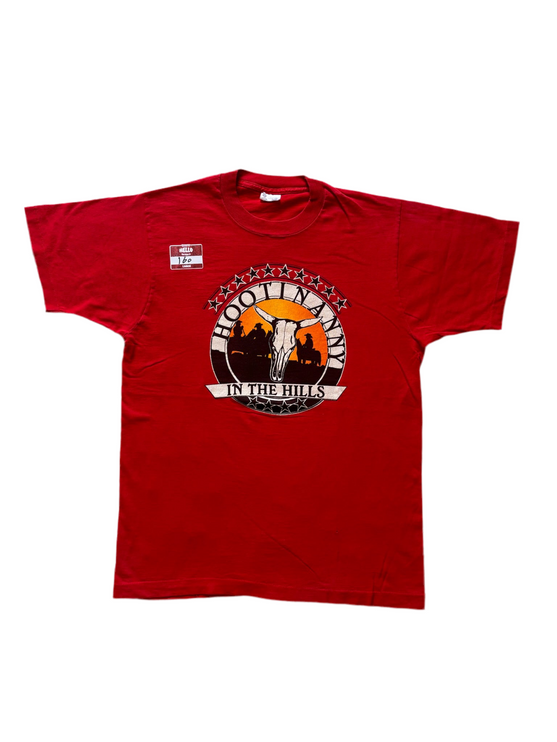 Single-stitched Hootinanny In The Hills tee