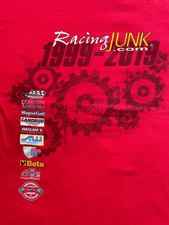 Racing junk .com tee