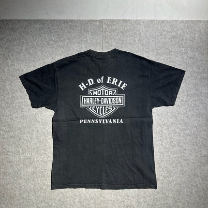 1998 Harley-davidson chrome fever Pennsylvania tee