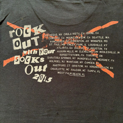2015 5 Seconds of Summer rock out with your socks out tee