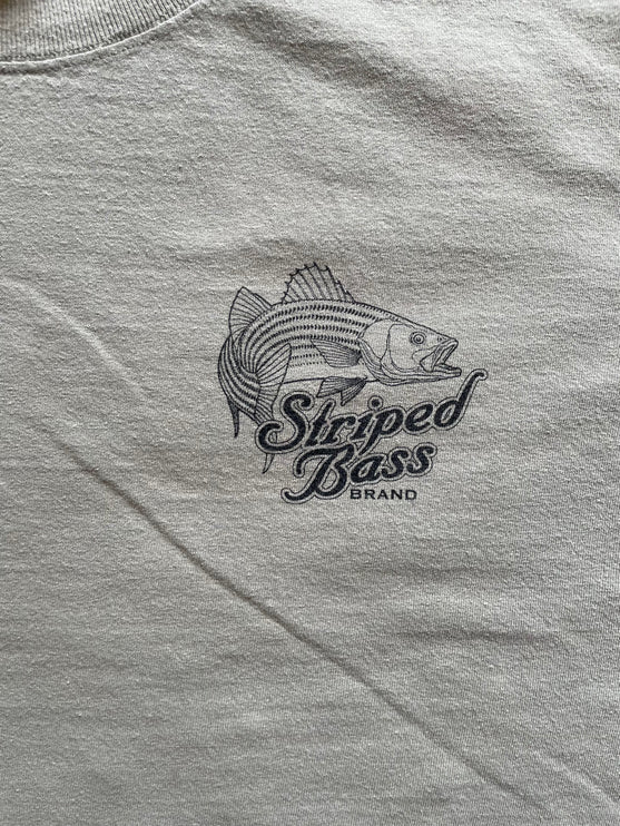 Striped bass brand tee