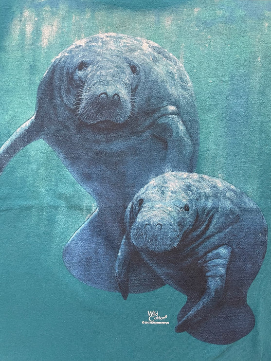 2013 The Bishop Aquatic Sea Cow print tee