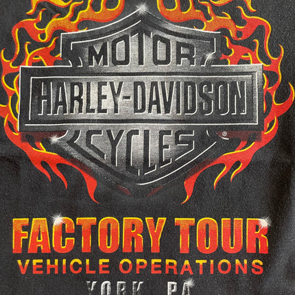 2010 harley-davidson factory tour tee