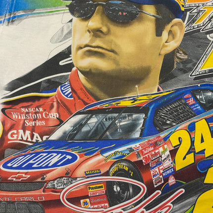 Very rare 2001 jeff gordon du pont motorsports tee