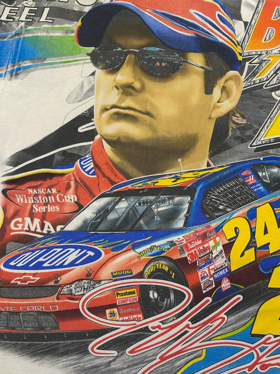 Very rare 2001 jeff gordon du pont motorsports tee