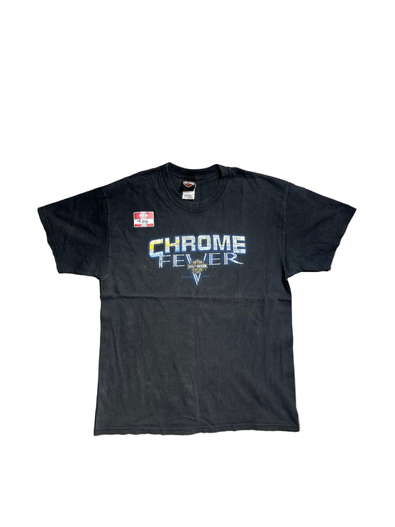 1998 Harley-davidson chrome fever Pennsylvania tee