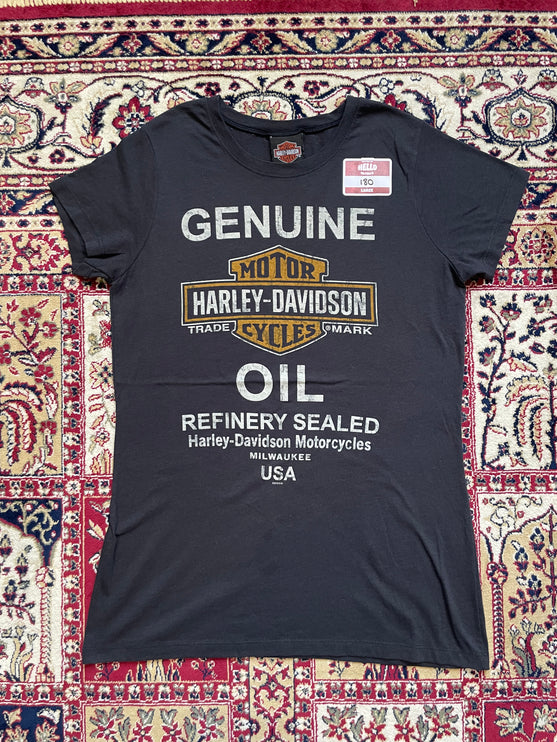 2013 Harley-davidson genuine oil women’s tee