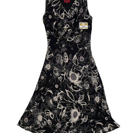 Biqi black floral dress