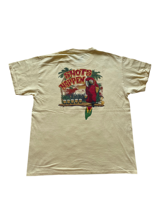 Parrot shots happen tee