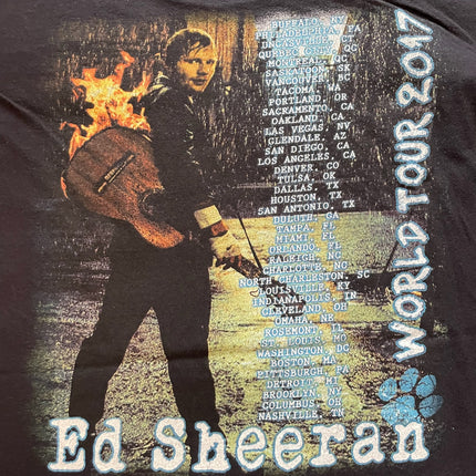 Ed Sheeran World Tour 2017 tee