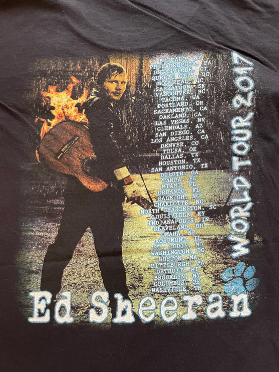 Ed Sheeran World Tour 2017 tee