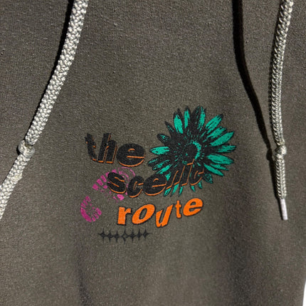 The Scenic Route Embroidered Graphic Pullover Hoodie