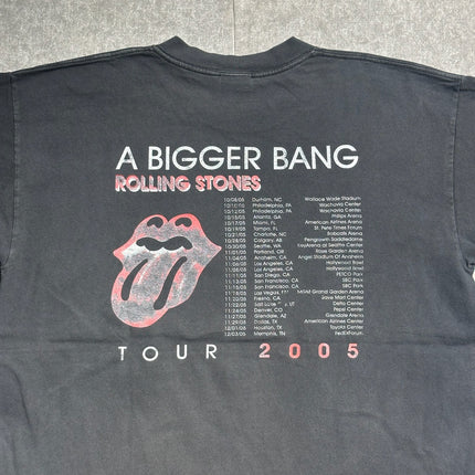 2005 rolling stones a bigger bang tour tee