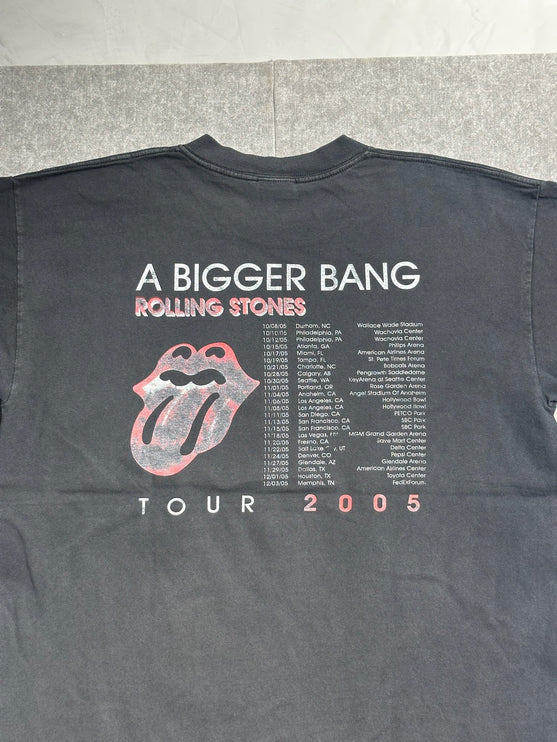 2005 rolling stones a bigger bang tour tee