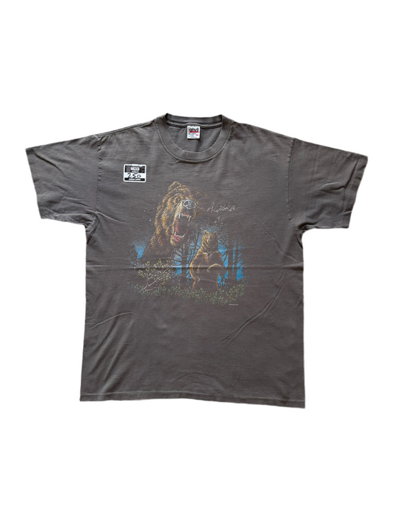 Single-stitched Alaska bears tee