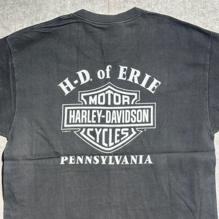 1998 Harley-davidson chrome fever Pennsylvania tee