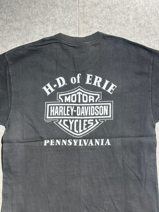 1998 Harley-davidson chrome fever Pennsylvania tee