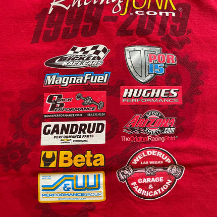 Racing junk .com tee