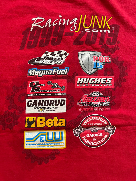 Racing junk .com tee