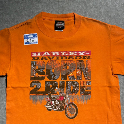 Harley-Davidson born 2 ride tee