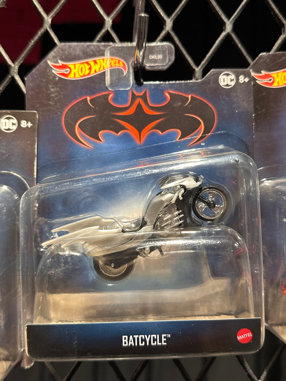 Batman and Robin Batcycle Hot Wheels