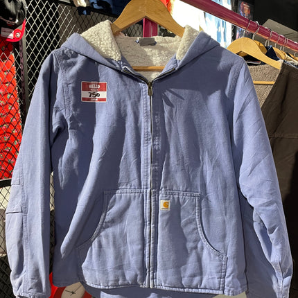 Women’s lavender carhartt wool lined jacket