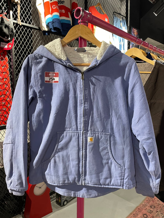Women’s lavender carhartt wool lined jacket