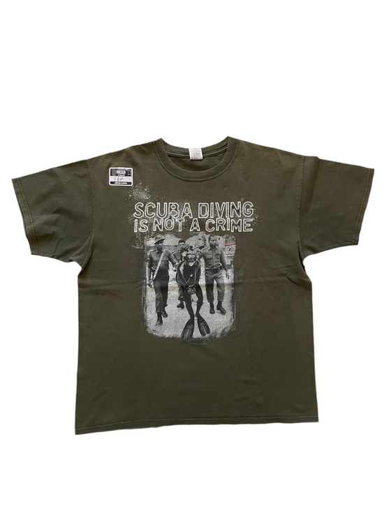 Scuba diving is not a crime tee