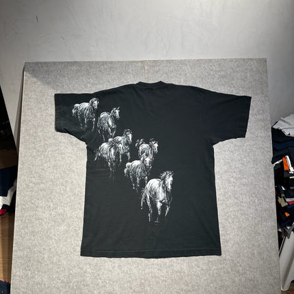 1991 horses buffalo tee
