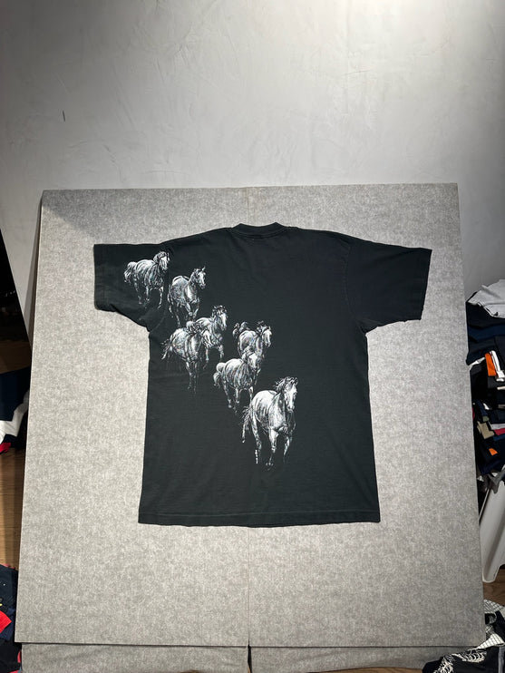 1991 horses buffalo tee