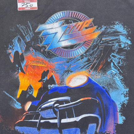 1990 zz top recycler world tour tee