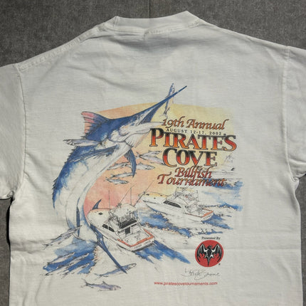 2002 pirate’s cove billfish tournament tee