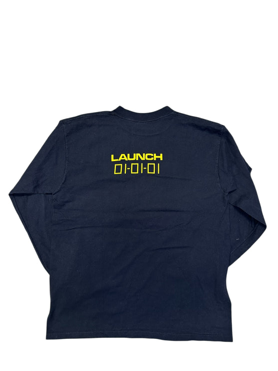 Rare 90s single-stitched national geographic channel long sleeve tee