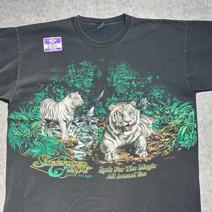 Shegfried roy at the mirage single-stitched tee