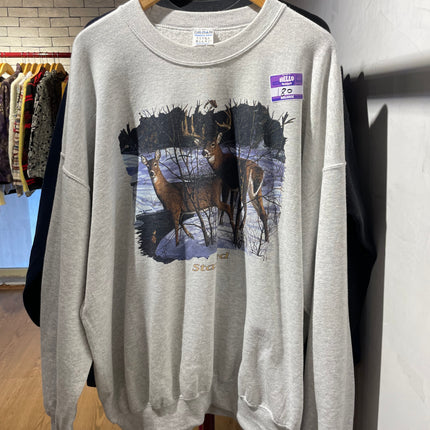Startled crew neck sweatshirt