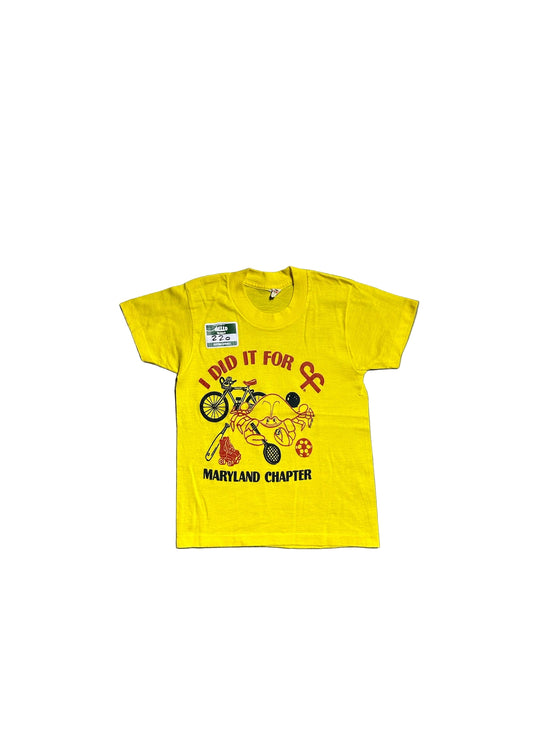 Kid’s i did it for maryland chapter single-stitched tee