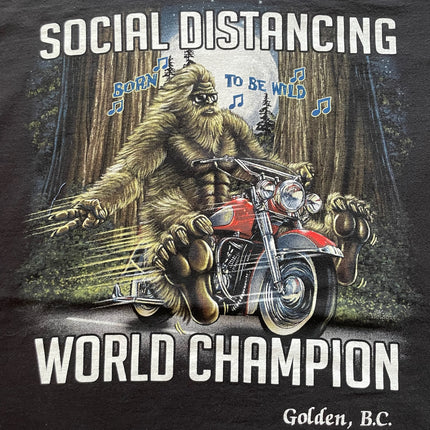 Social Distancing World Champion tee
