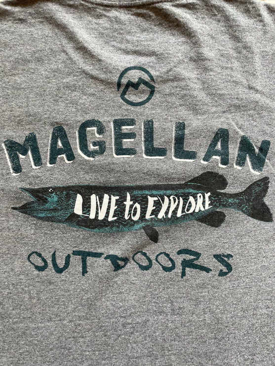 Magellan outdoors live to explore tee