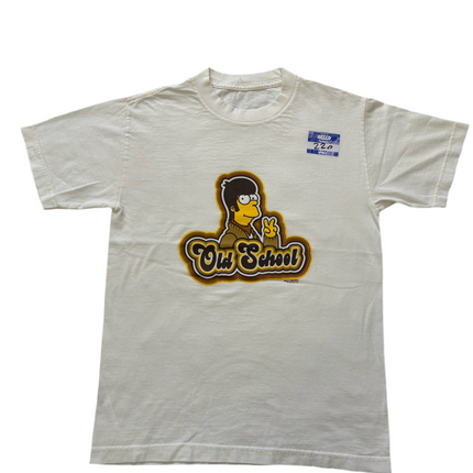 2003 The Simpsons Old School tee