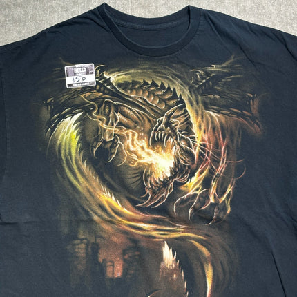 Spiral oak dragon tee